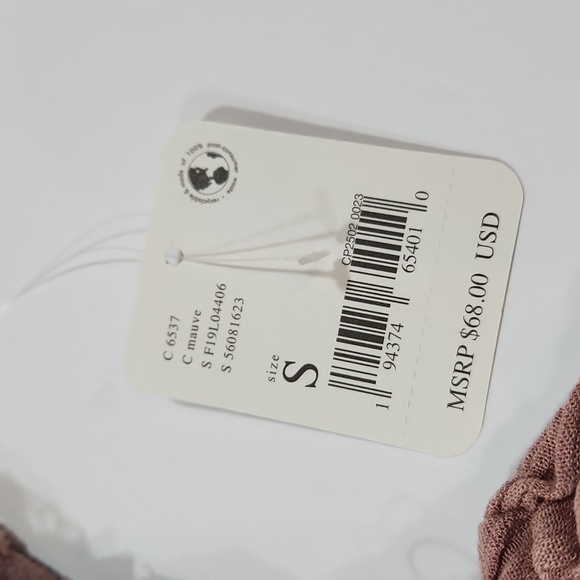 Free People Adella Cami in Mauve MSRP $68 FP1036 - Picture 8 of 12